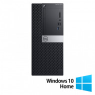 Calculator Refurbished DELL OptiPlex 7060 Tower, Intel Core i5-8400 2.80-4.00GHz, 8GB DDR4, 256GB SSD + Windows 10 Home