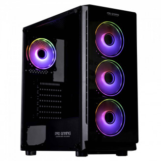 Sistem GAMING Space Spire, 8th-Gen Intel® SIX-CORE™ i5-8400 4.00GHz Turbo, 16GB DDR4, 1TB SSD, Radeon RX550 4GB GDDR5