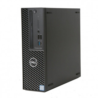 Workstation Second Hand Dell Precision 3430 SFF, Intel Core i3-8100 3.60GHz, 16GB DDR4, 256GB SSD, DVD-ROM