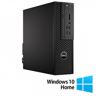 Workstation Refurbished Dell Precision 3420 SFF, Intel Core i7-6700 3.40 - 4.00GHz, 8GB DDR4, 256GB SSD + Windows 10 Home