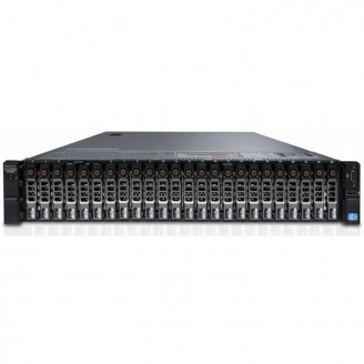 Server Refurbished Dell PowerEdge R720xd, 2x Intel Xeon Octa Core E5-2670 2.6 - 3.3GHz, 64GB DDR3 ECC, 2 x 250GB SSD SATA + 4 x 1.2TB HDD SAS/10k, Raid Perc H710 mini, Idrac 7, 2 surse HS