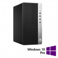 Calculator Refurbished HP ProDesk 600 G4 Tower, Intel Core i5-8500 3.00GHz, 8GB DDR4, 128GB SSD + Windows 10 Pro