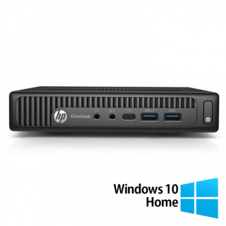 PC Refurbished HP Elitedesk 800 G2 Mini PC, Intel Core i5-6500T 2.50GHz, 8GB DDR4, 128GB SSD + Windows 10 Home