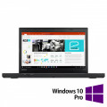 Laptop Refurbished LENOVO ThinkPad L470, Intel Core i5-6300U 2.40-3.00GHz, 8GB DDR4, 256GB SSD, 14 Inch HD + Windows 10 Pro