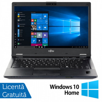 Laptop Refurbished Fujitsu LifeBook E549, Intel Core i5-8265U 1.60-3.90GHz, 8GB DDR4, 256GB SSD, 14 Inch Full HD, Webcam + Windows 10 Home