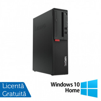 PC Refurbished Lenovo ThinkCentre M710S SFF, Intel Core i5-6500 3.20-3.60GHz, 8GB DDR4, 256GB SSD + Windows 10 Home