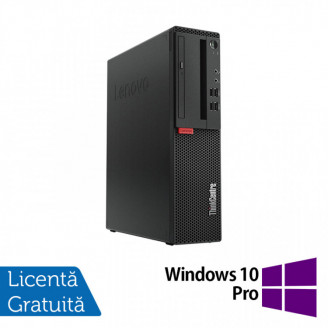 PC Refurbished Lenovo ThinkCentre M710S SFF, Intel Core i5-6500 3.20-3.60GHz, 8GB DDR4, 256GB SSD + Windows 10 Pro