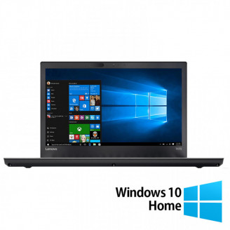 Laptop Refurbished LENOVO ThinkPad T470, Intel Core i5-6200U 2.30 - 2.80GHz, 8GB DDR4, 256GB SSD, 14 Inch HD, Webcam + Windows 10 Home