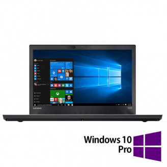 Laptop Refurbished LENOVO ThinkPad T470, Intel Core i5-6200U 2.30 - 2.80GHz, 8GB DDR4, 256GB SSD, 14 Inch HD, Webcam + Windows 10 Pro