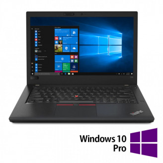 Laptop Refurbished LENOVO ThinkPad T480s, Intel Core i5-8350U 1.70 - 3.60GHz, 8GB DDR4, 240GB SSD, 14 Inch IPS Full HD, Webcam + Windows 10 Pro