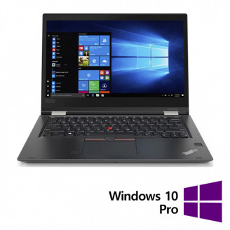 Laptop Second Hand Lenovo Yoga x380, Intel Core i7-8550U 1.80 - 4.00GHz, 16GB DDR4, 256GB, 13.3 Inch TouchScreen Full HD, Webcam + Windows 10 Pro