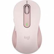 Mouse Wireless Nou LOGITECH Signature M650 Large, Dual Mode, 2000 dpi, Bluetooth, Roz