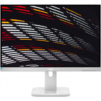 Monitor Second Hand AOC 24P1, 24 Inch Full HD IPS LED, VGA, DVI, HDMI, Display Port, USB