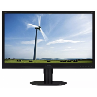 Monitor Second Hand PHILIPS 220S4L, 22 Inch LED, 1680 x 1050, VGA, DVI