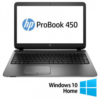 Laptop Refurbished HP ProBook 450 G3, Intel Core i3-6100U 2.30GHz, 8GB DDR3, 256GB SSD, DVD-RW, 15.6 Inch, Tastatura Numerica, Webcam + Windows 10 Home